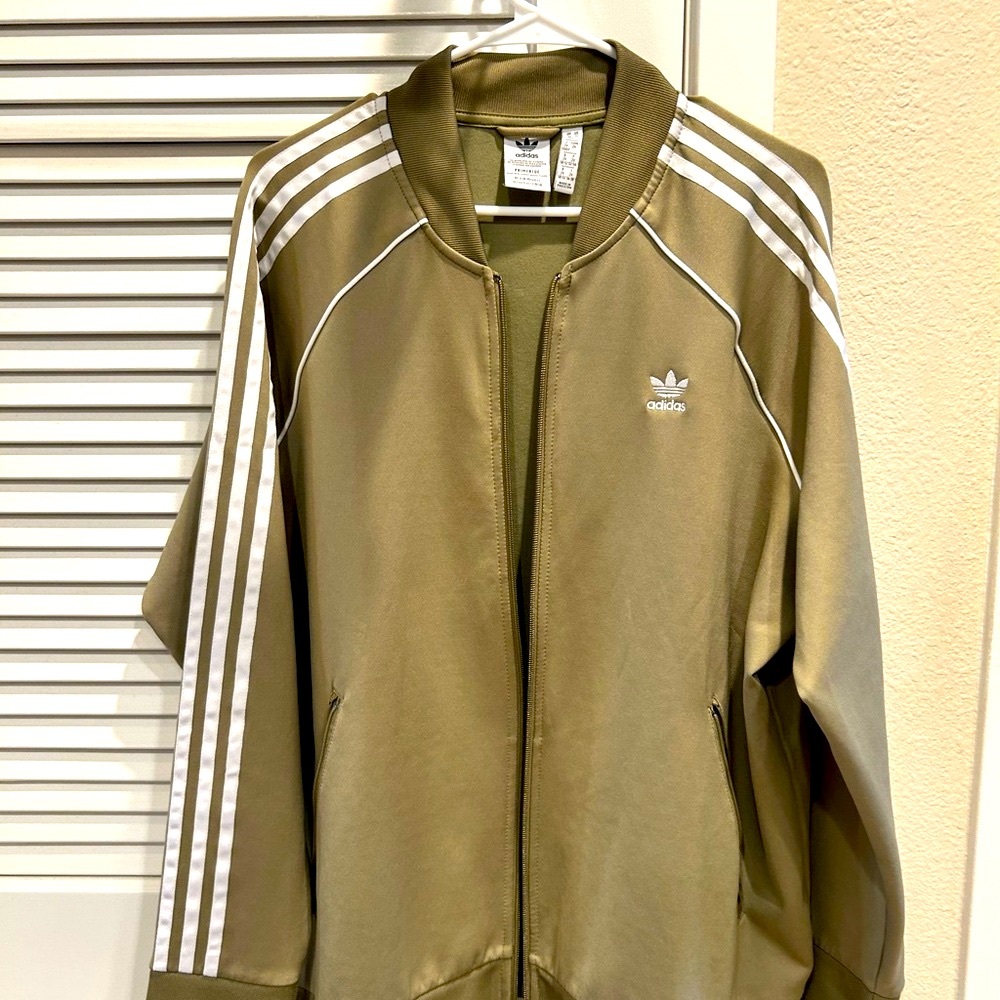 Adidas Woman’s Khaki Bomber Jacket